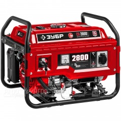 Бензогенератор Зубр СБ-2800Е 2.8 кВт с электростартером в Волгограде