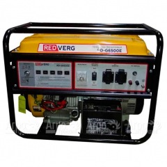 Бензогенератор RedVerg RD-G6500E 6 кВт в Волгограде