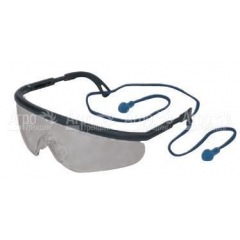 Очки защитные затемненные с тампонами для ушей Oleo-Mac 0010-00848  в Волгограде