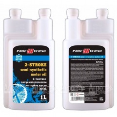 Масло полусинтетическое с дозатором Profftechno 1 л для 2-х тактных двигателей в Волгограде