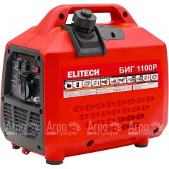 Бензогенератор инверторный Elitech БИГ 1100Р 1 кВт в Волгограде