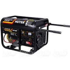 Бензогенератор Huter DY6500LXW 5 кВт с функцией сварки и колесами в Волгограде