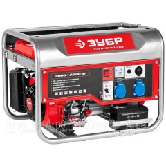 Бензогенератор Зубр ЗЭСБ-3500-ЭМ2 3.5 кВт с электростартером в Волгограде