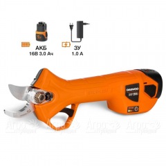 Аккумуляторный секатор Daewoo DAGP 2516Li SET в Волгограде