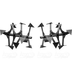 Фрезы гусиные лапки HEX 23 для мотоблоков Зубр в Волгограде