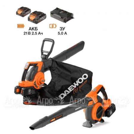 Воздуходувка аккумуляторная Daewoo DABL 9042Li SET в Волгограде