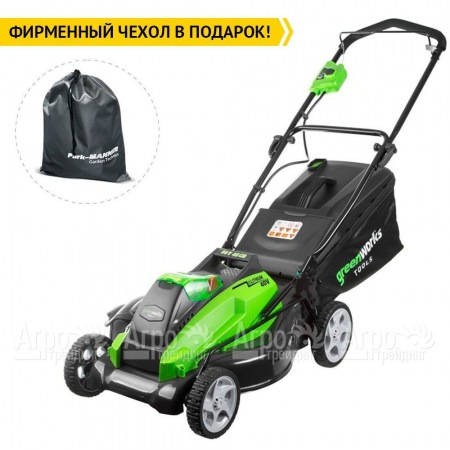 Газонокосилка аккумуляторная GreenWorks G40LM45K4 в Волгограде