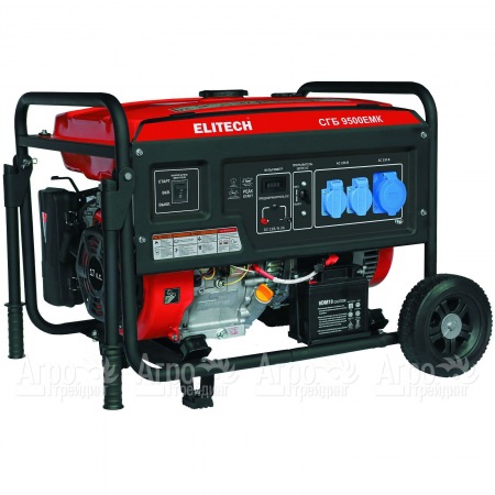Бензогенератор Elitech СГБ 9500ЕМК 7 кВт  в Волгограде
