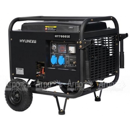 Бензогенератор Hyundai HY 7000SE 5 кВт  в Волгограде