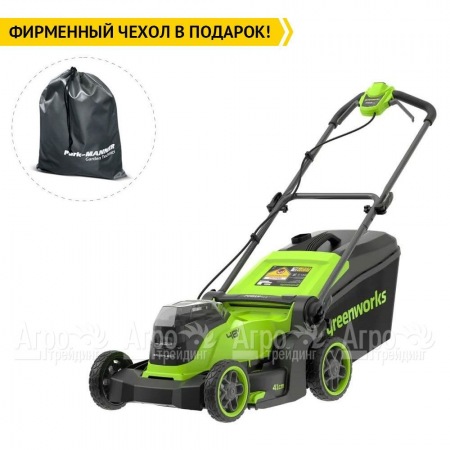 Газонокосилка аккумуляторная GreenWorks GD24X2LM411 (без аккумулятора и зарядного устройства) в Волгограде