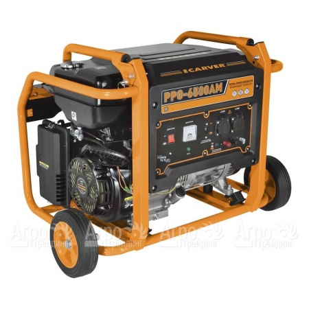 Бензогенератор Carver PPG-6500АM 5 кВт в Волгограде