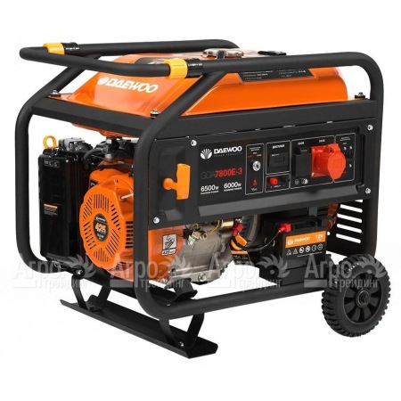 Бензогенератор Daewoo GDA 7800E-3 6 кВт  в Волгограде
