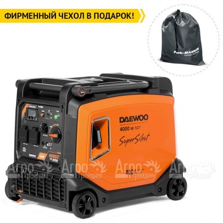 Бензогенератор инверторный Daewoo GDA 4500 SEi 3.7 кВт в Волгограде