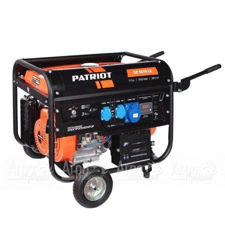 Бензогенератор Patriot 6510LE 5 кВт  в Волгограде