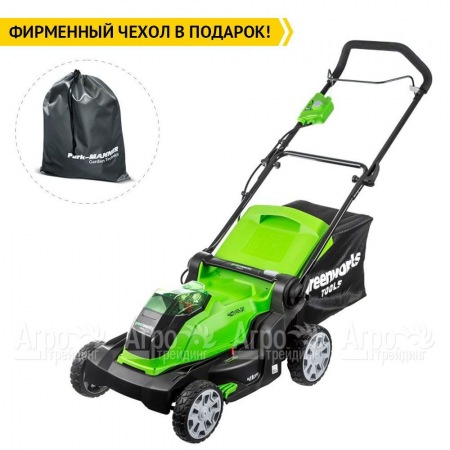 Газонокосилка аккумуляторная GreenWorks G40LM41K4  в Волгограде