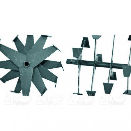 Фрезы лепестковые S24 4-х рядные 390*382 мм для мотоблоков Prorab  в Волгограде