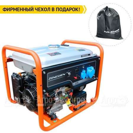Бензогенератор Zongshen PB 6000 E 5 кВт в Волгограде