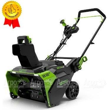 Снегоуборщик аккумуляторный GreenWorks GD82STK5 в Волгограде