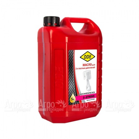 Масло полусинтетическое DDE API TС 5 л, красное для 2-тактных двигателей в Волгограде