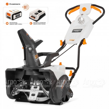 Снегоуборщик аккумуляторный Daewoo DAST 5040Li Battery Set в Волгограде