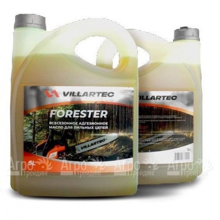 Всесезонное адгезионное масло Villartec Forester 5 л для пильных цепей в Волгограде
