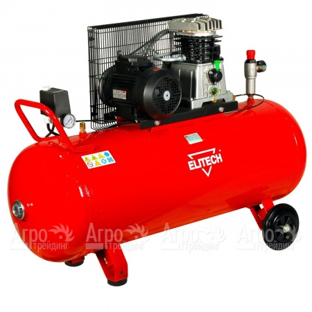 Компрессор поршневой масляный Elitech КР 200/AB515/3Т  в Волгограде