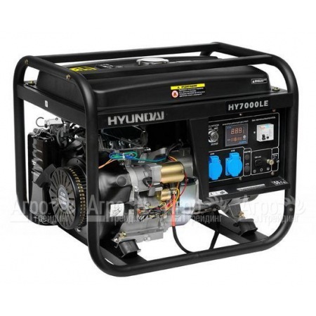 Бензогенератор Hyundai HY 7000LE 5 кВт  в Волгограде