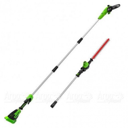 Высоторез аккумуляторный GreenWorks G40PSH (без аккумулятора и зарядного устройства) в Волгограде