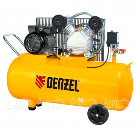 Компрессор пневматический Denzel PC 2/100-370 2.2 кВт  в Волгограде