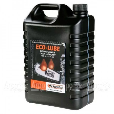 Масло на растительной основе Oleo-Mac Ecolube 5 л для смазки цепей в Волгограде