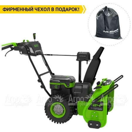 Снегоуборщик аккумуляторный GreenWorks GD82ST56 (без батареи и зарядного устройства)  в Волгограде