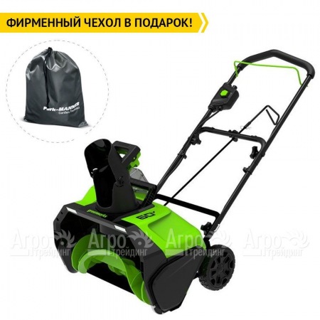Снегоуборщик аккумуляторный GreenWorks GD60PST 5 Ач  в Волгограде