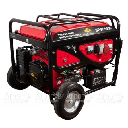 Бензогенератор DDE DPG6503E 6 кВт  в Волгограде