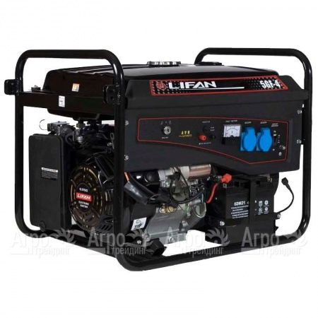 Бензогенератор Lifan 5 GF-4 5 кВт  в Волгограде