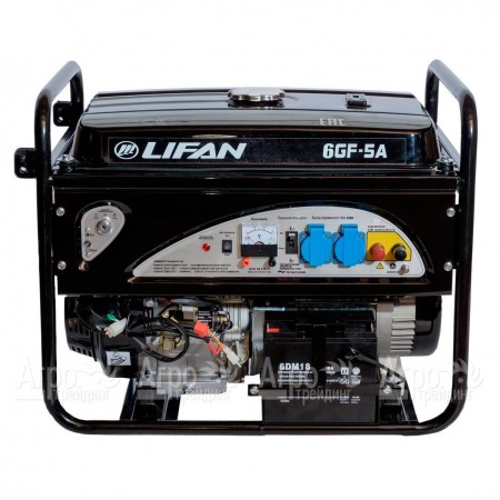 Бензогенератор Lifan 6 GF-5A 6 кВт  в Волгограде