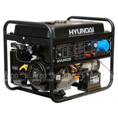 Бензогенератор Hyundai HHY 9000FE ATS 6.0 кВт (демонстрационный)  в Волгограде