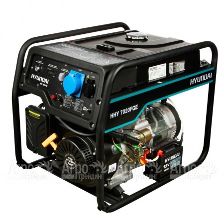 Бензогенератор Hyundai HHY 7020FGE 5 кВт  в Волгограде