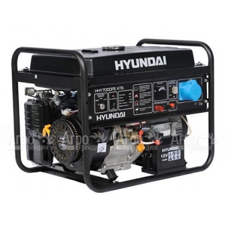 Бензогенератор Hyundai HHY 7000FE ATS 5 кВт  в Волгограде