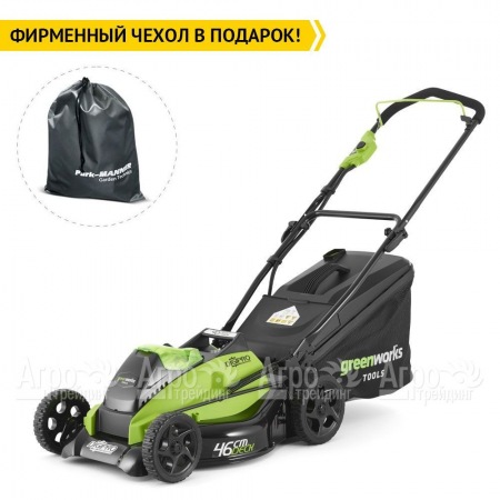 Газонокосилка аккумуляторная GreenWorks GD40LM45K6 в Волгограде