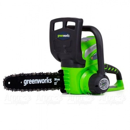 Аккумуляторная пила GreenWorks G40CS30II-12&quot; (без аккумулятора и зарядного устройства)  в Волгограде