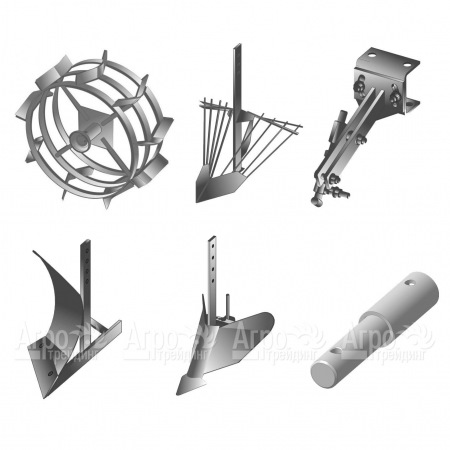 Комплект навесного оборудования для мотоблоков Целина ТИП.1  в Волгограде