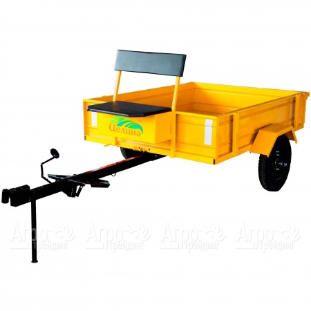 Универсальный прицеп ПМ-01 Стандарт ПМ01000 для мотоблоков Целина  в Волгограде