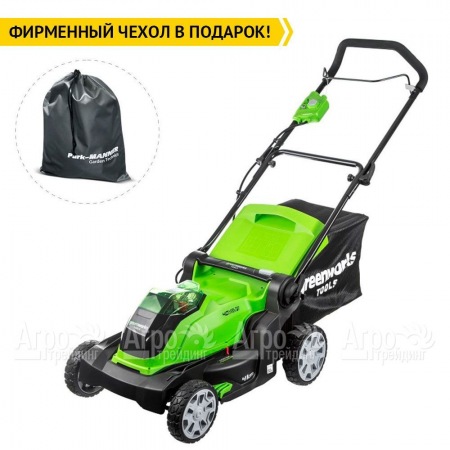 Газонокосилка аккумуляторная GreenWorks G40LM41K6  в Волгограде