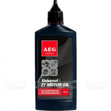 Масло AEG Semi Synthetic 2T Motor Oil API TC п/с 100 мл для 2-х тактных двигателей в Волгограде