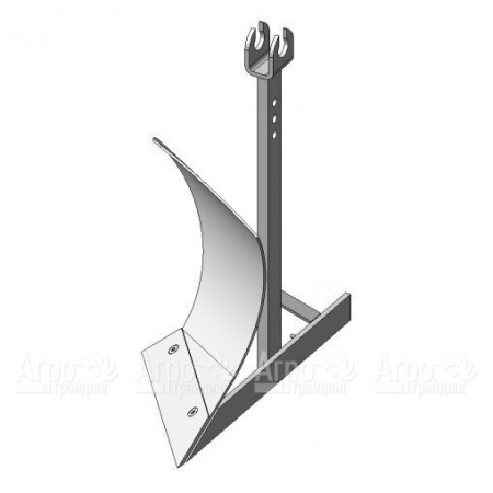 Плуг 010312 без сцепки для мотоблоков Целина  в Волгограде