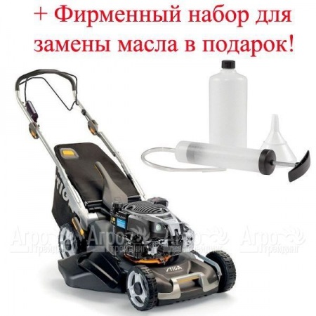 Газонокосилка бензиновая Stiga Twinclip 50 SEQ  в Волгограде