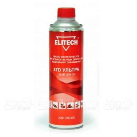 Масло моторное Elitech 2001.000400 SAE 5W-30 0.6 л для 4-х тактных двигателей  в Волгограде