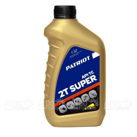 Масло полусинтетическое Patriot Super Active API TC 0.946 л для 2-х тактных двигателей  в Волгограде