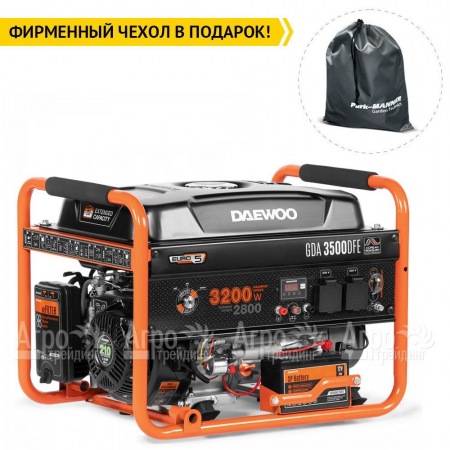 Бензогенератор Daewoo GDA 3500DFE 2.8 кВт в Волгограде