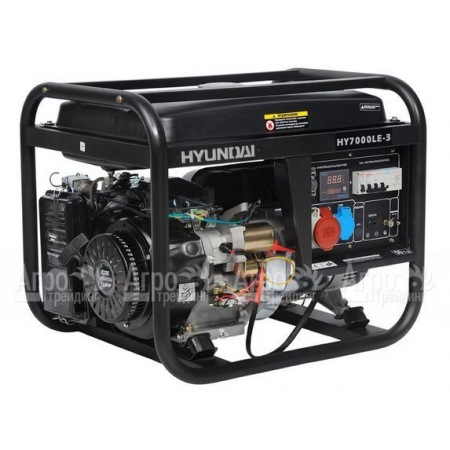 Бензогенератор Hyundai HY 7000LE-3 5 кВт  в Волгограде